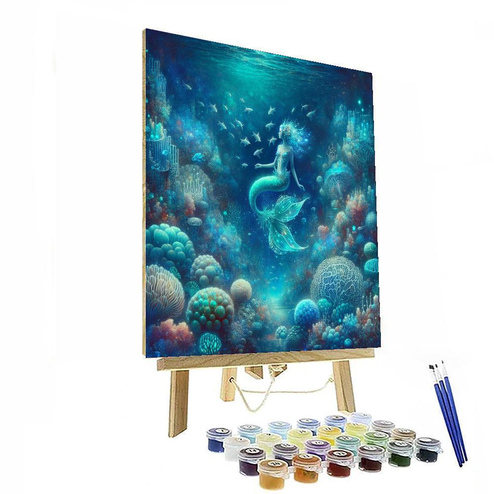Mystical Mermaid's Tale Paint By Color