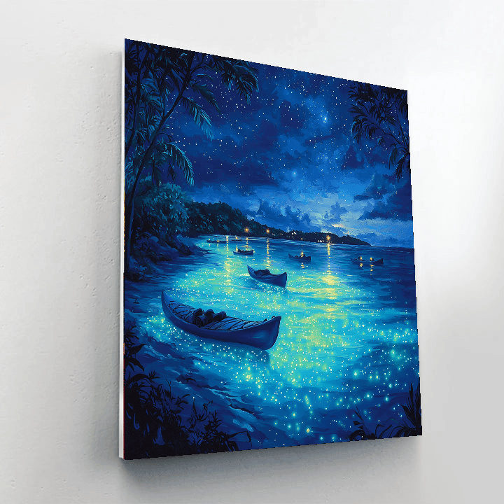 Bioluminescent Bay - Vieques Paint By Numbers