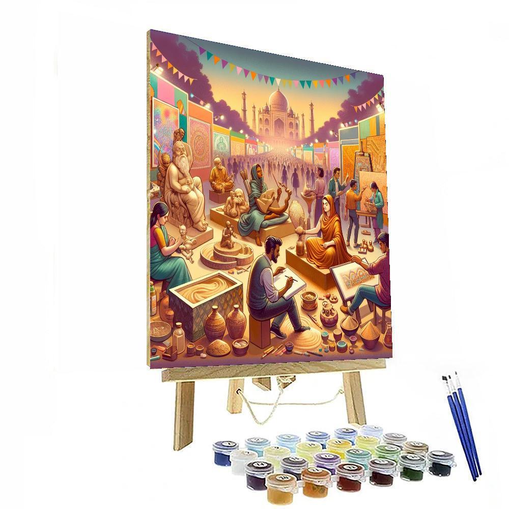 World Art Day - Various Countries Painting By Numbers Kit