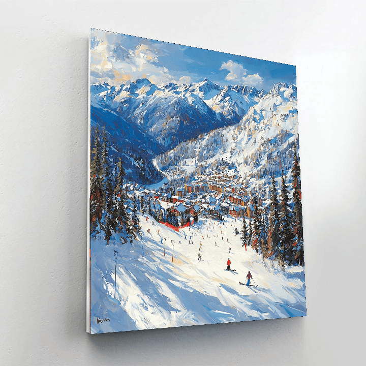 Whistler Blackcomb Numbered Painting Kits