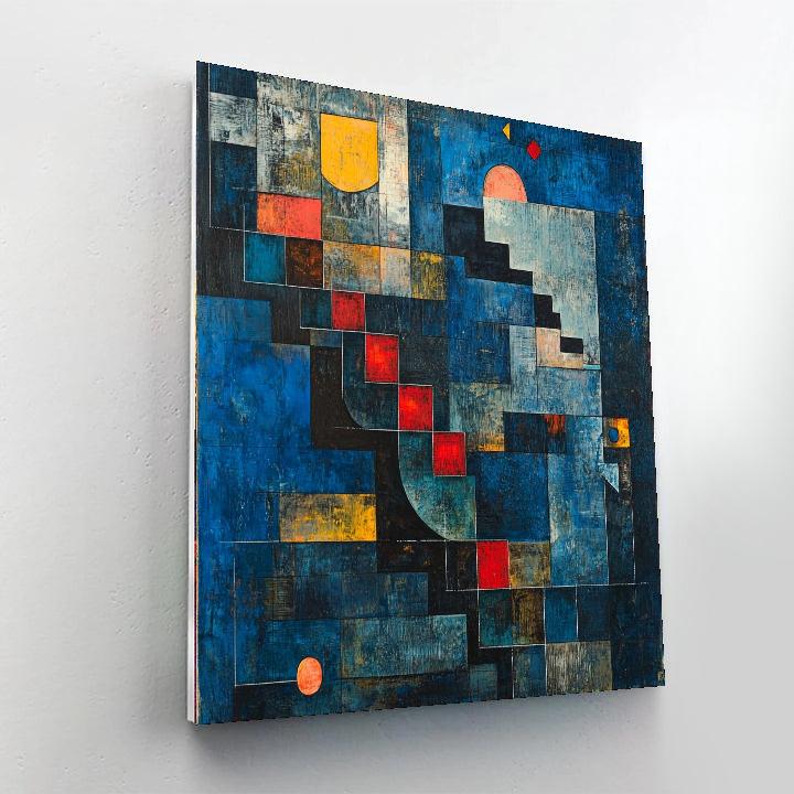 Paul Klee Inspired Exploration Of Form  Paint By Number