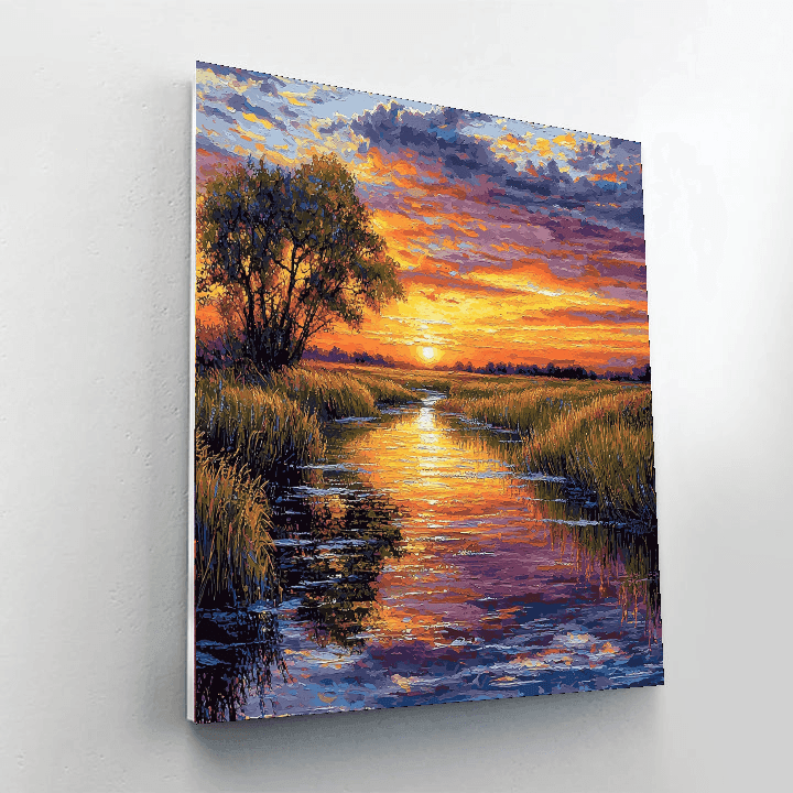 J.M.W. Turner Inspired Twilight Moments  Paint By Numbers Kits