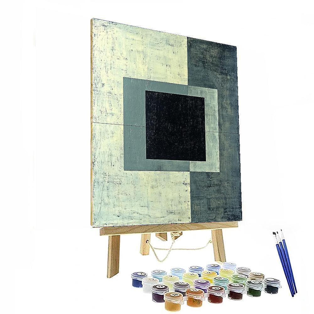 Kazimir Malevich Inspired Essence Of Structure  Paint By Color
