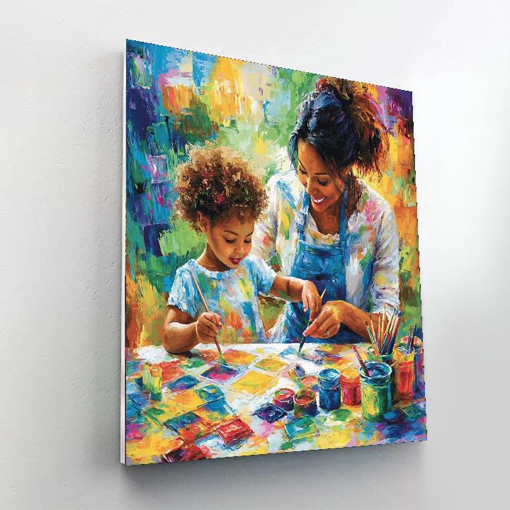 Moms Make The World Go Round Paint By Numbers Kits