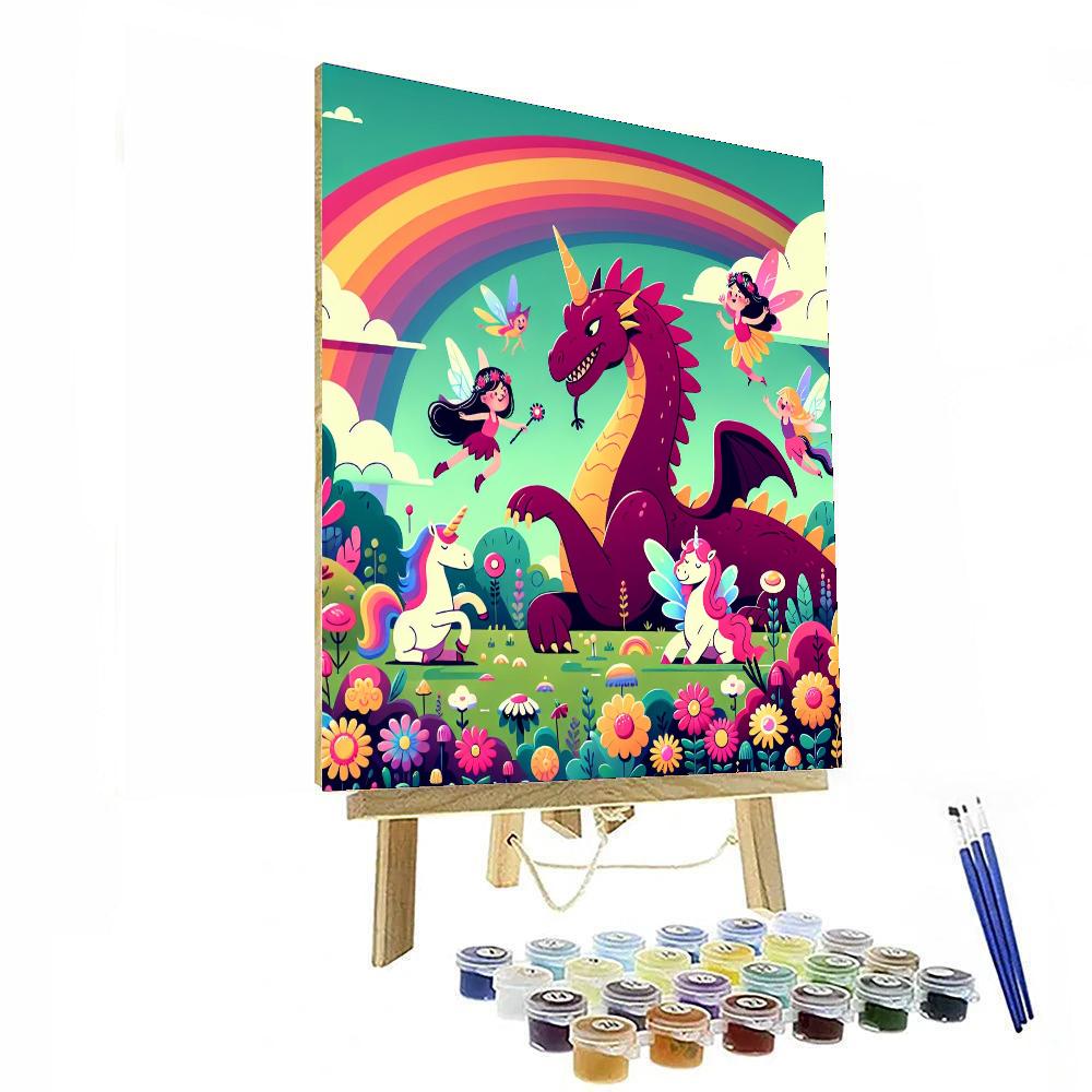 Adventures With Magical Creatures Numbered Painting Kits