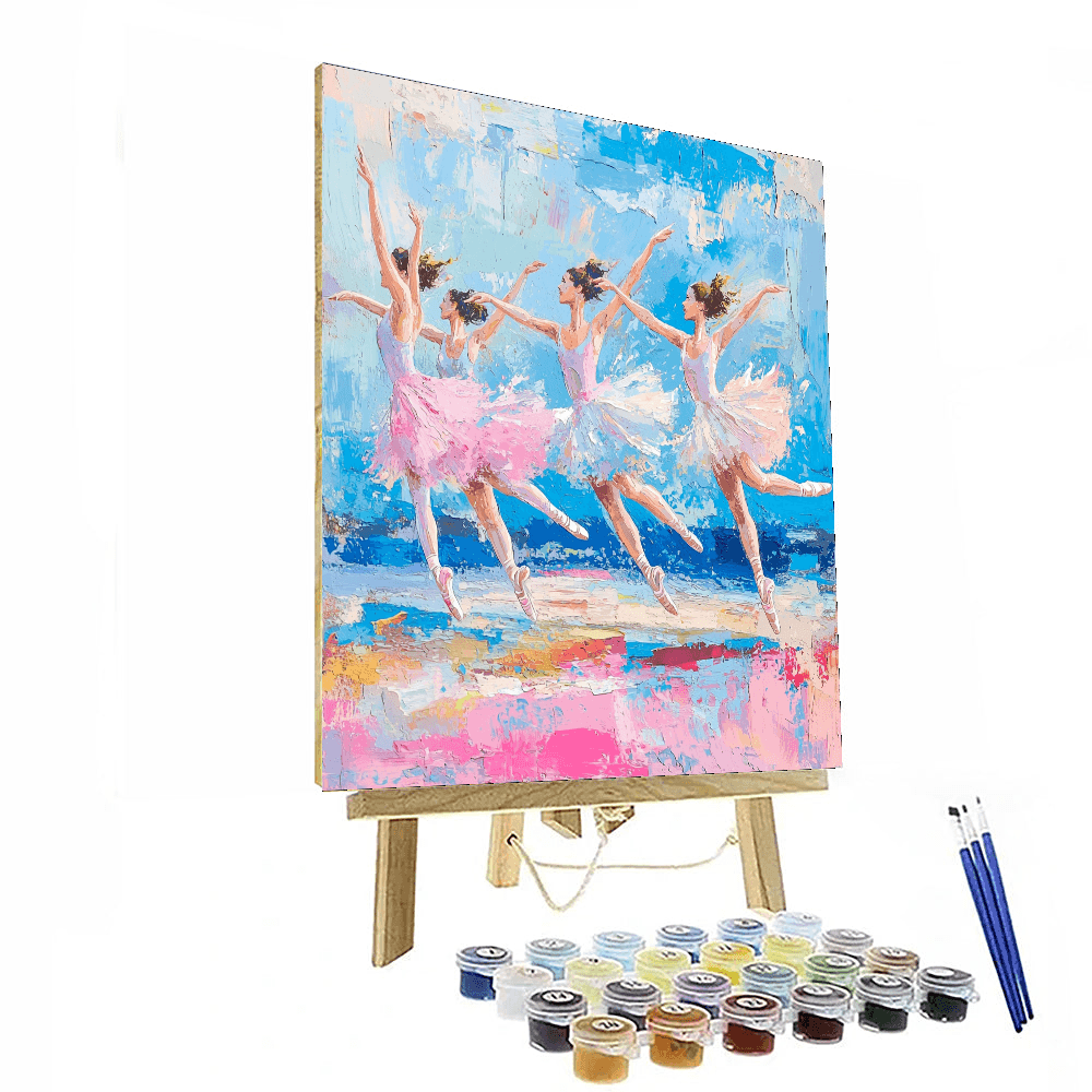 Edgar Degas Inspired Dancers In Motion  Paint By Color