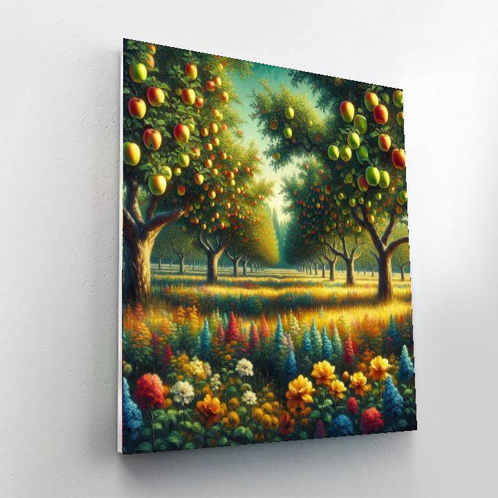 Summer Orchard Splendor Paint By Number