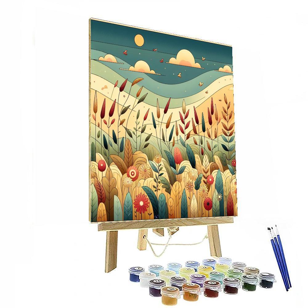 Windy Whispers Paint By Color