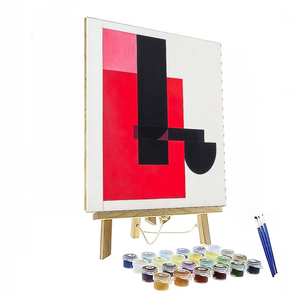 Kazimir Malevich Inspired Visual Resonance  Paint By Color