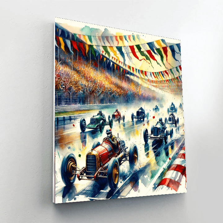 Exciting Racing Cars Paint By Numbers Kits