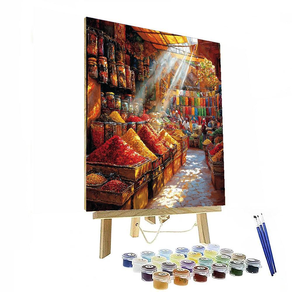 The Spice Bazaar Numbered Painting Kits