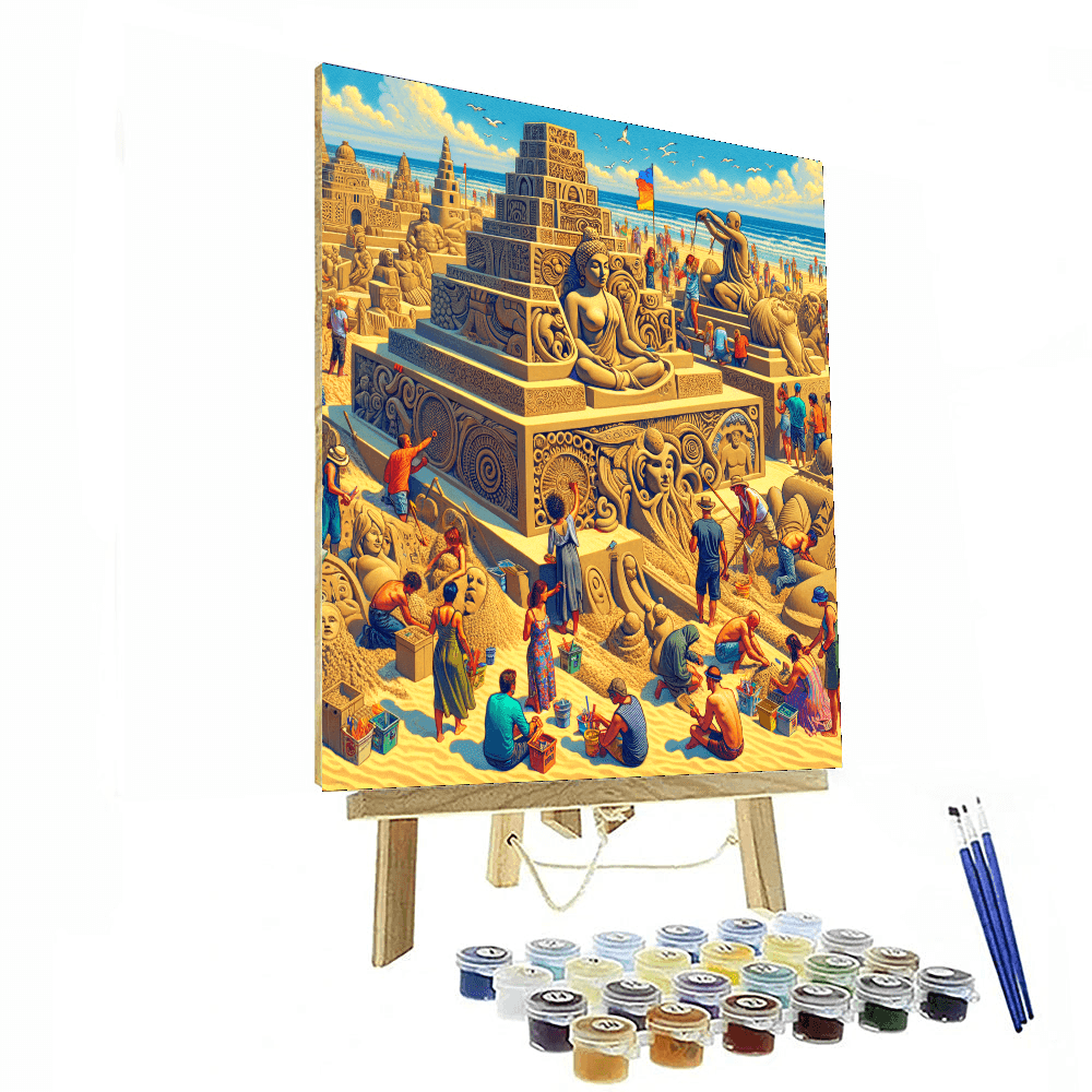 International Sand Sculpture Festival DIY Paint By Numbers