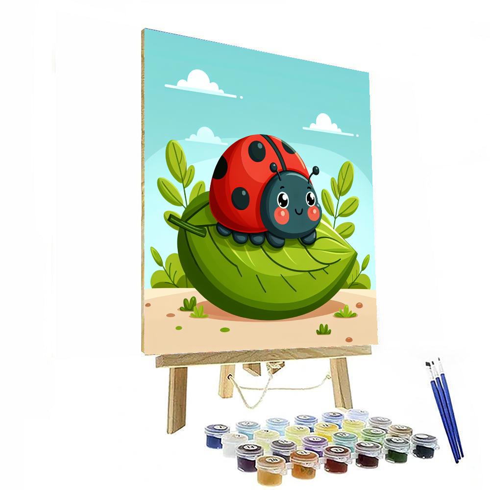 Little Ladybug Number Painting
