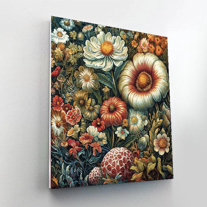 Ernst Haeckel Inspired Fascinating Patterns Of Nature  Painting Number Kit
