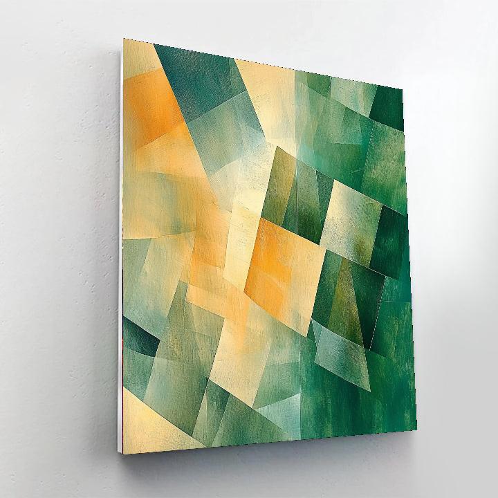 Max Ernst Inspired Radiance Of Reflections  Paint By Numbers Art