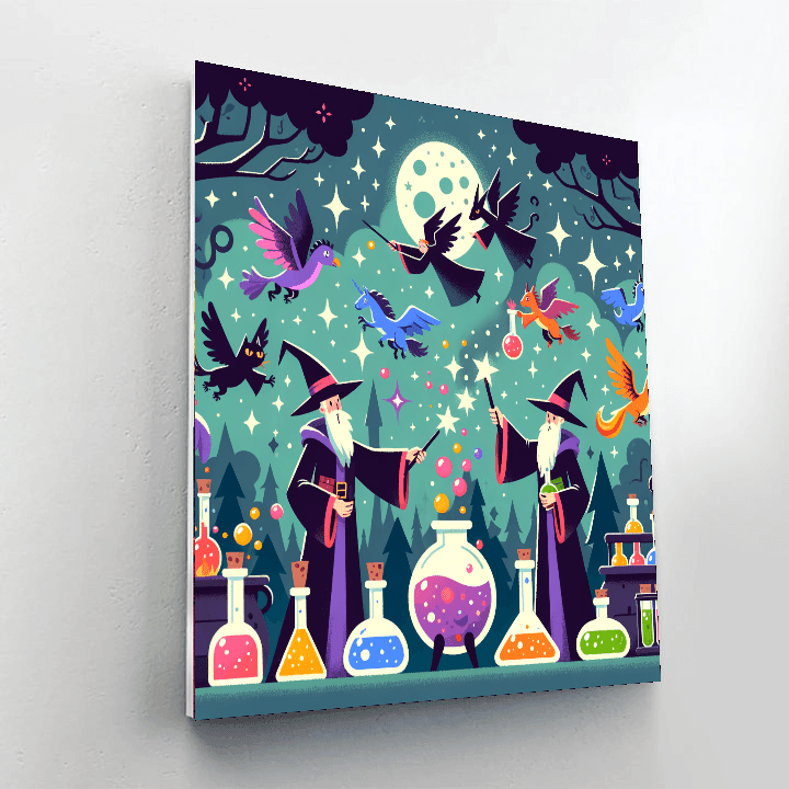 Magical Wizarding World Paint By Color