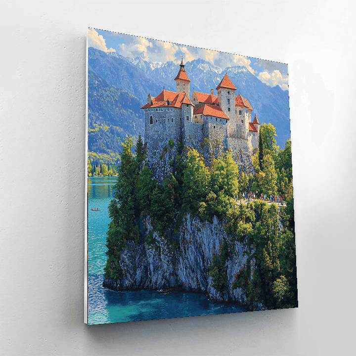 Bled Castle DIY Paint By Numbers
