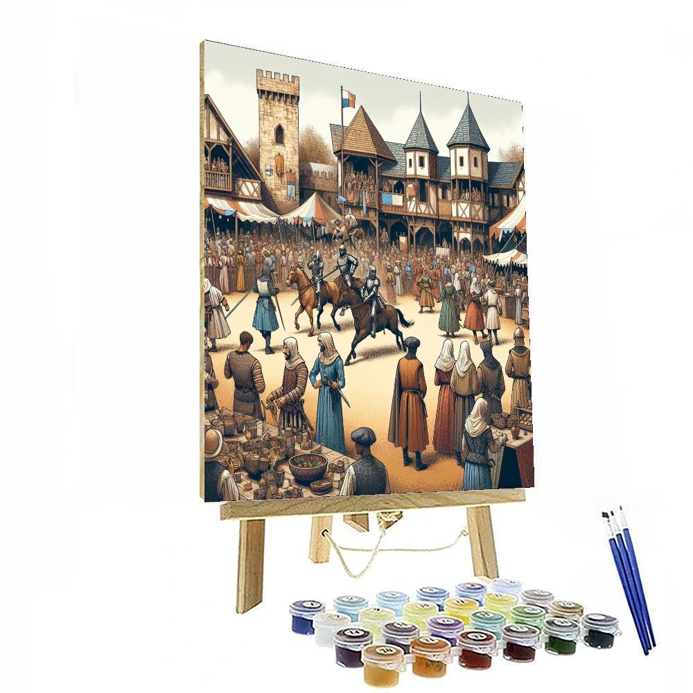 The Texas Renaissance Festival - United States Number Painting