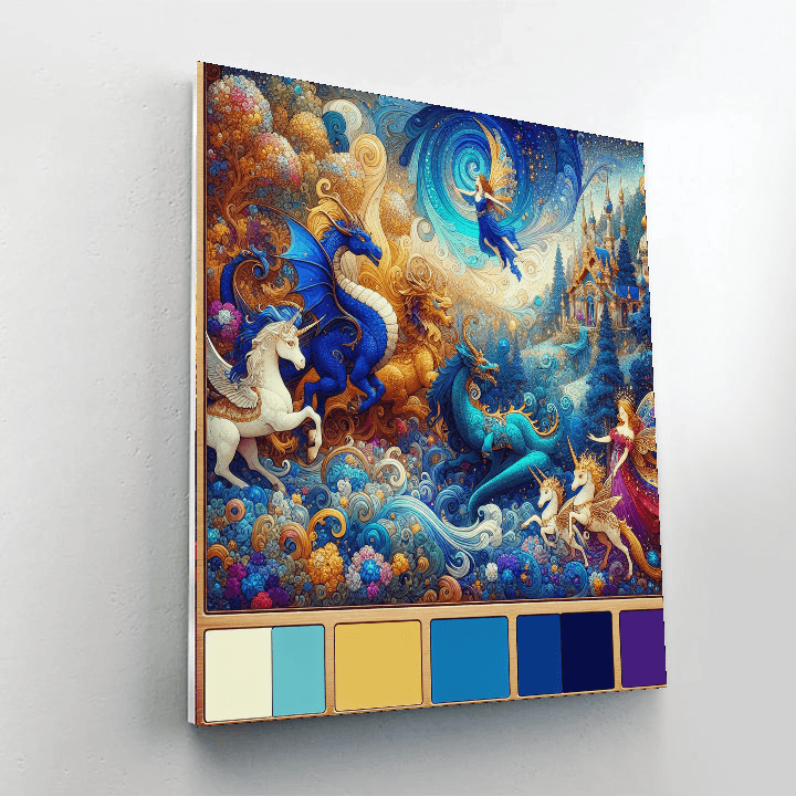 Royal Whimsy Paint By Numbers