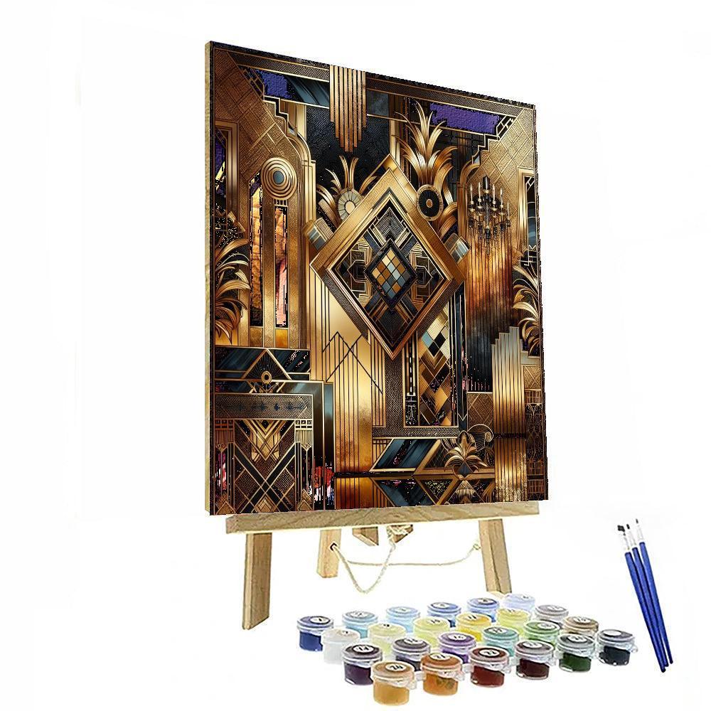 Art Deco Symphony - DIY Painting By Numbers Kit – Artistry Rack