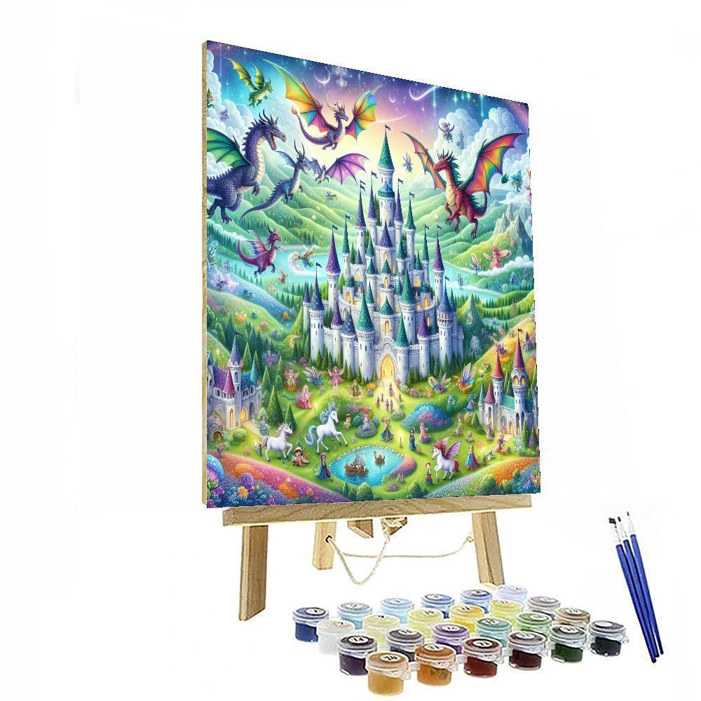 Fantasy Realm For Young Explorers Numbered Painting Kits