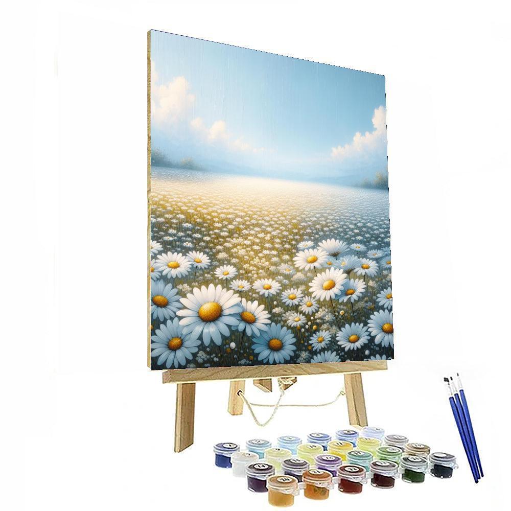 Dreamy Daisy Fields Paint By Number