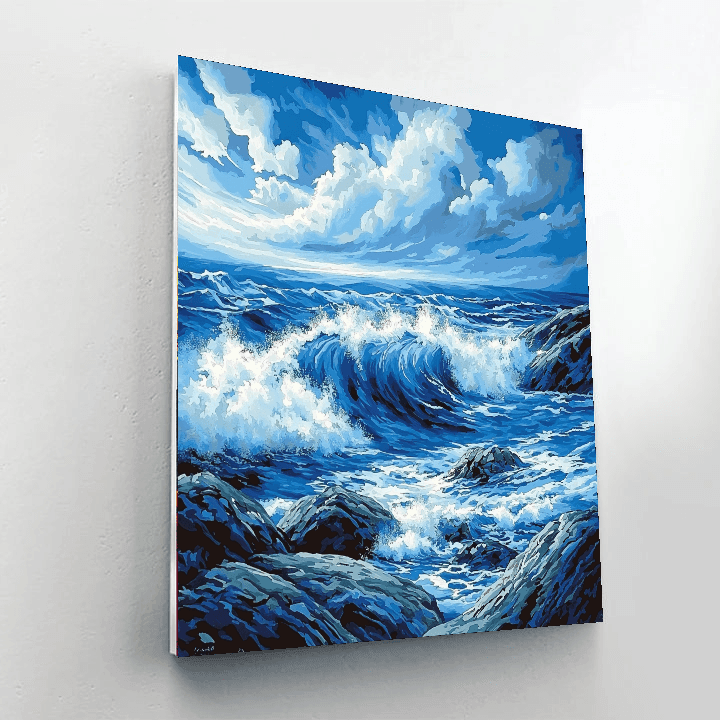 Winslow Homer Inspired Dance Of The Sea  Paint By Numbers Kits