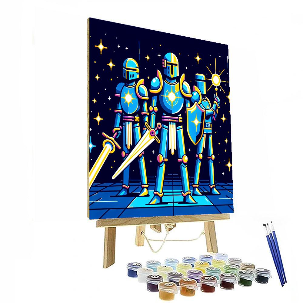 Heroic Space Knights Number Painting