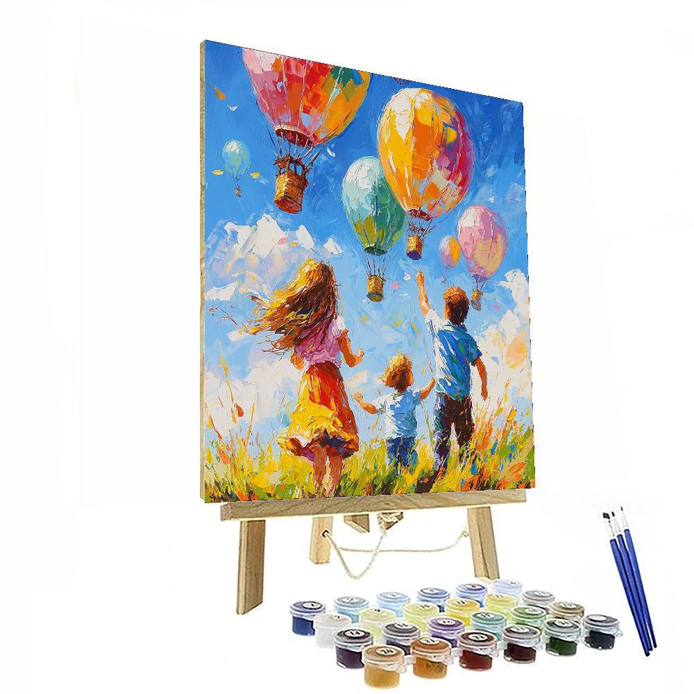 Balloons Of Joy Paint By Numbers Kits