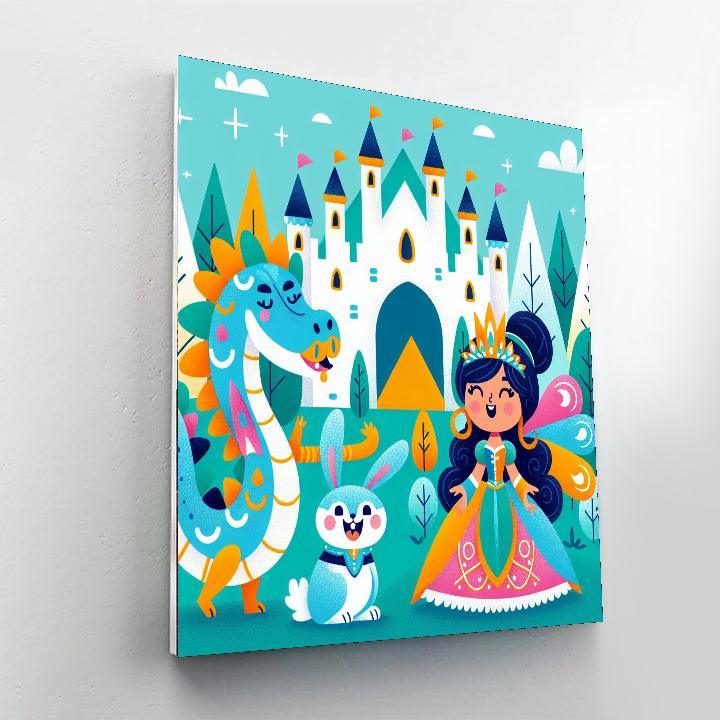 Whimsical Fairy Tale Characters Paint By Numbers Kits