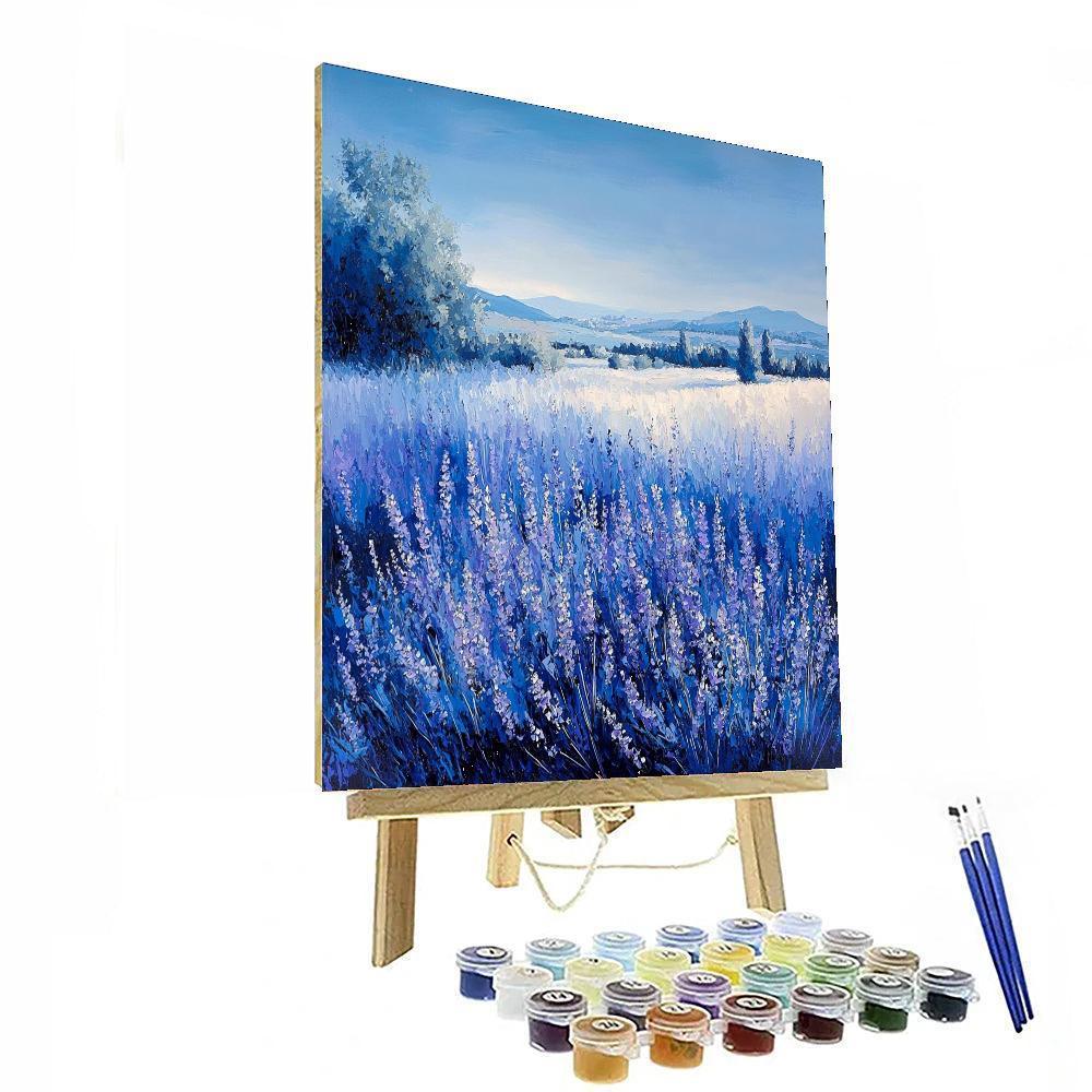 Mark Rothko Inspired Flowing Tranquility  Paint By Color