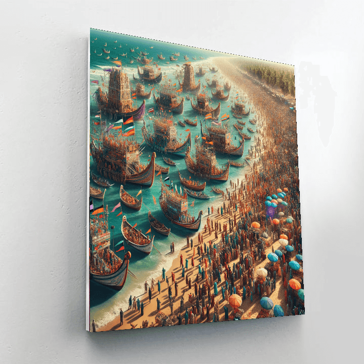 International Festival Of The Sea - Spain Painting By Numbers Kit