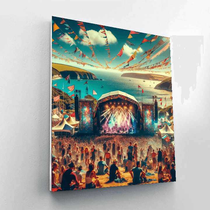 Isle Of Wight Festival - United Kingdom Paint By Numbers Art