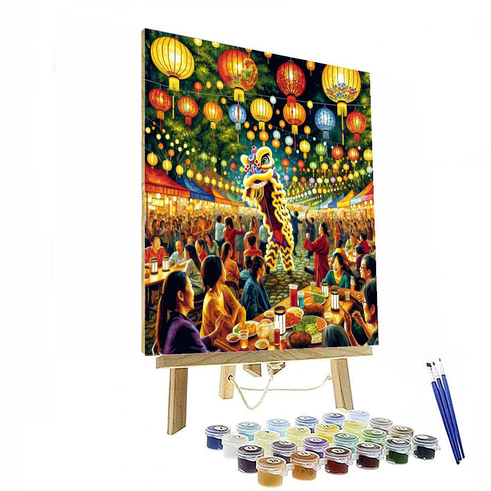 Lantern Festival - Auckland Paint By Numbers Kits
