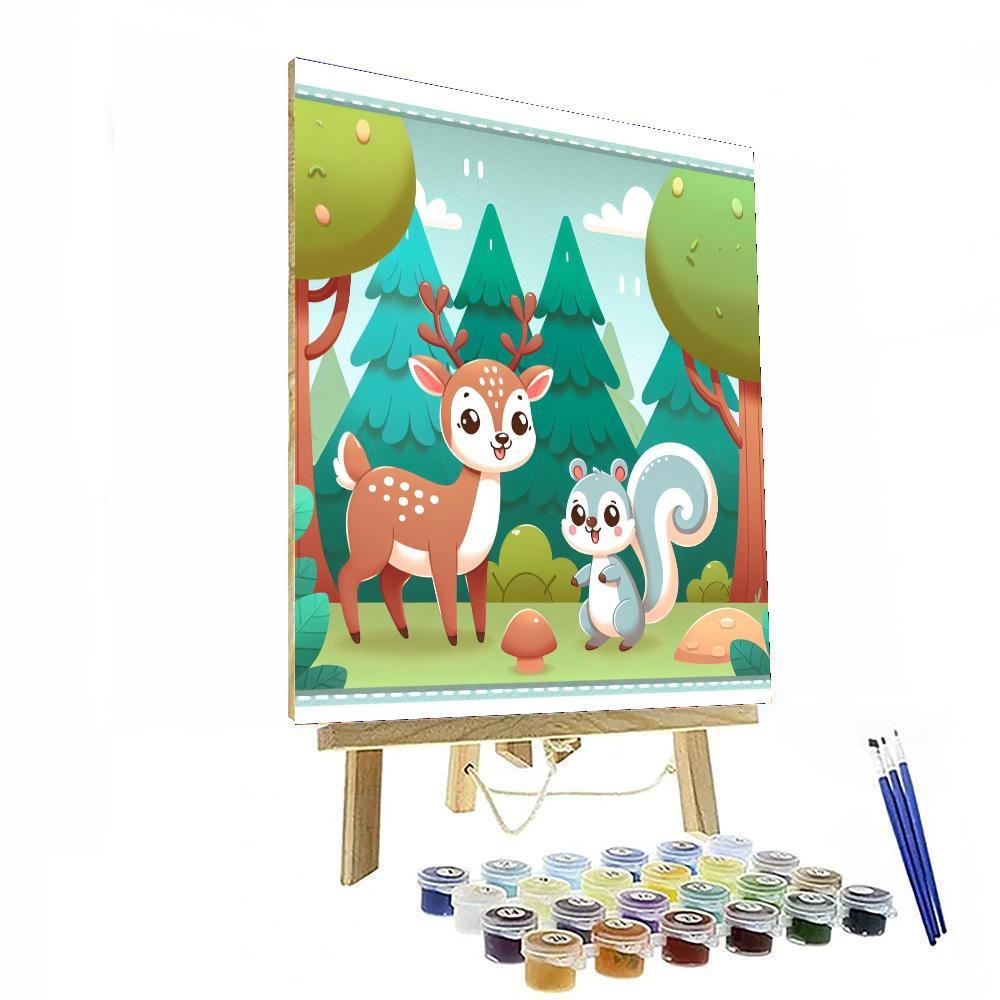 Forest Fantasy Quest Paint By Color