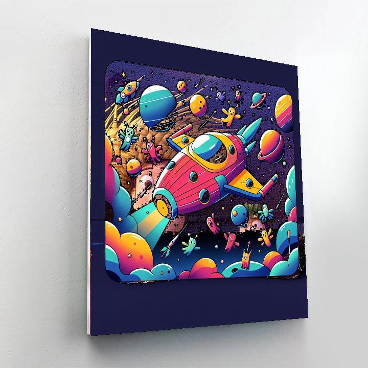 Cosmic Explorers Paint By Number