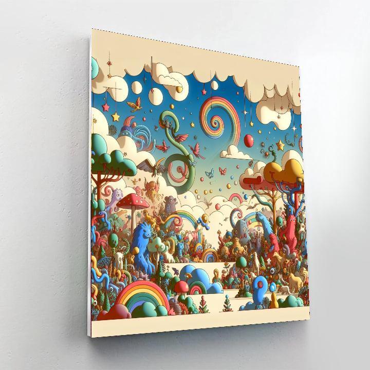 Adventure In Wonderland Paint By Numbers
