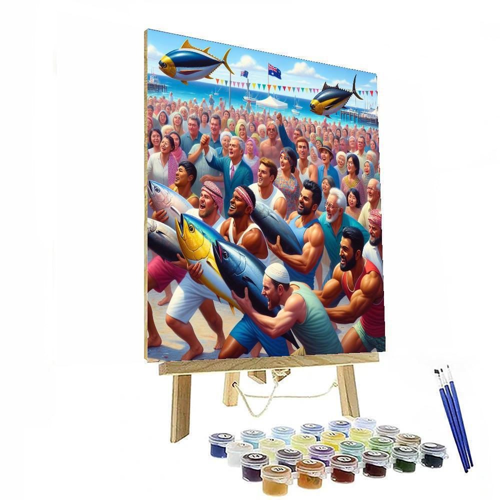 Tunarama Festival - Australia Numbered Painting Kits