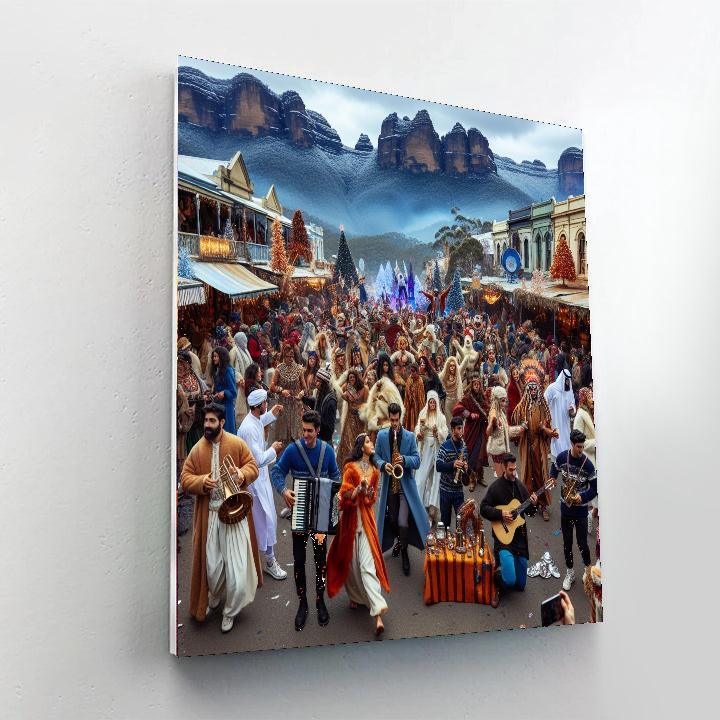 Winter Magic Festival - Australia Paint By Numbers Art