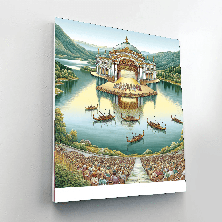 Bregenz Festival - Austria Number Painting