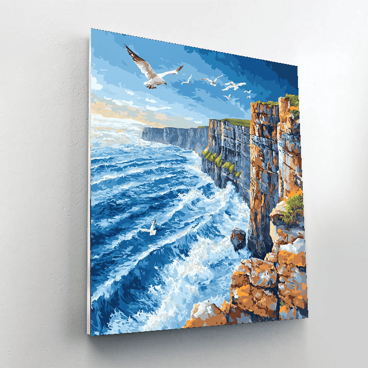Cliffs Of Moher - County Clare Numbered Painting Kits