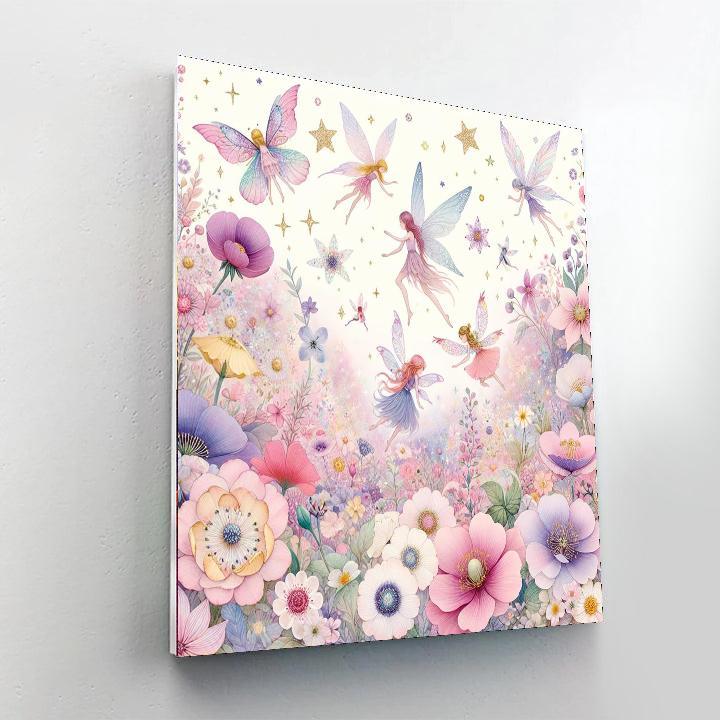 Delightful Garden Fairies Paint By Color