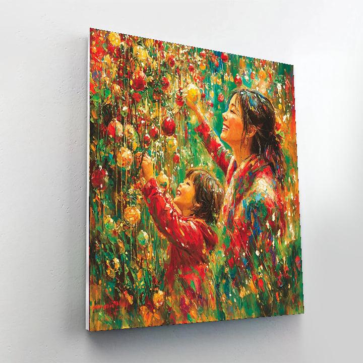 Celebrating With A Mother’s Touch Number Painting