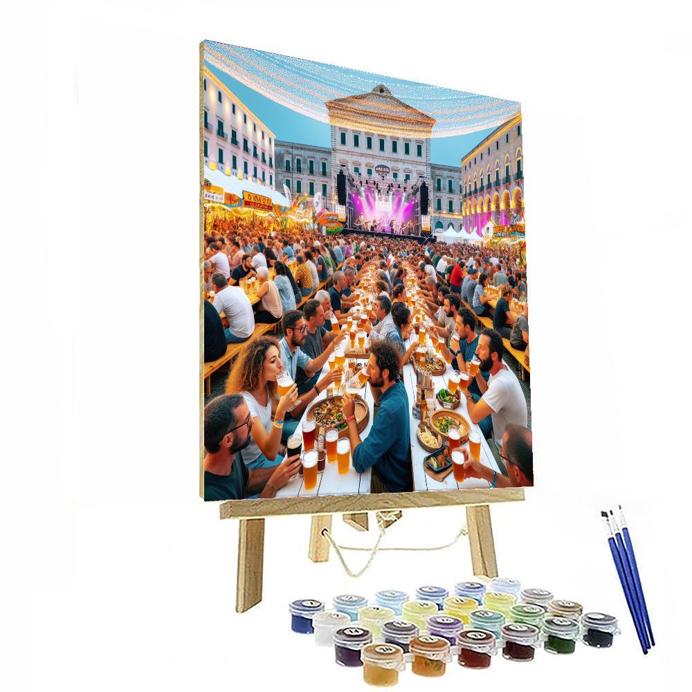 Cagliari Beer Festival Paint By Numbers Kits