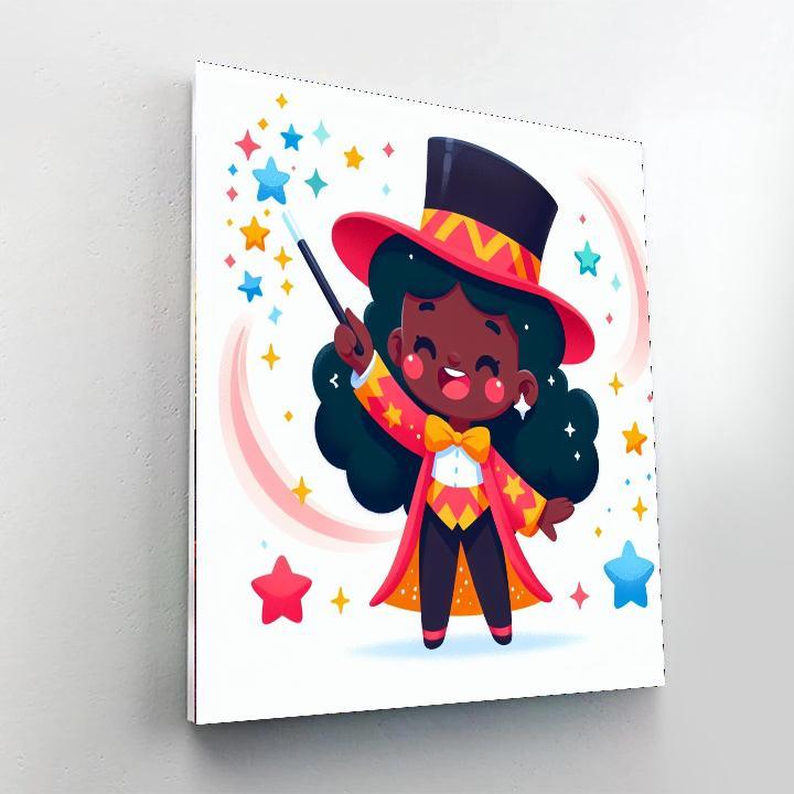 Merry Magician Painting By Numbers Kit