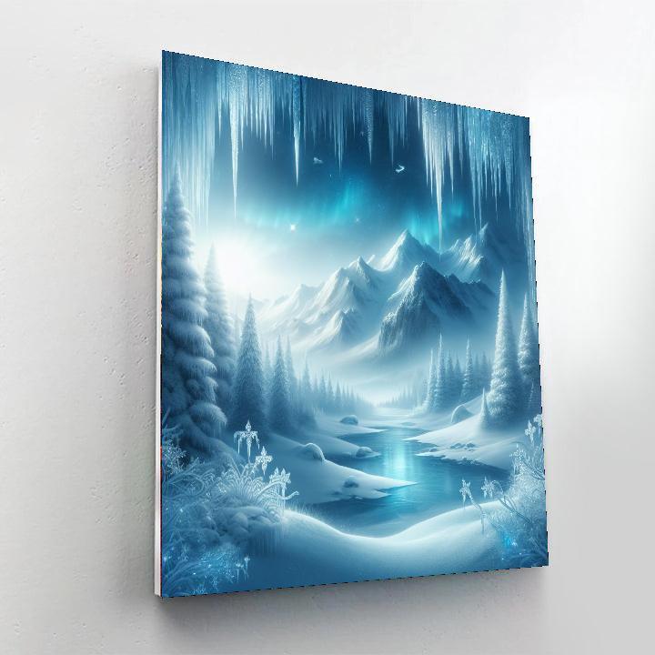 Frozen Winter Wonder Paint By Number
