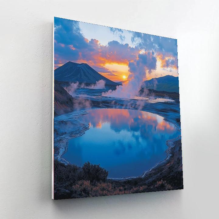 Mývatn Nature Baths - Iceland Paint By Numbers