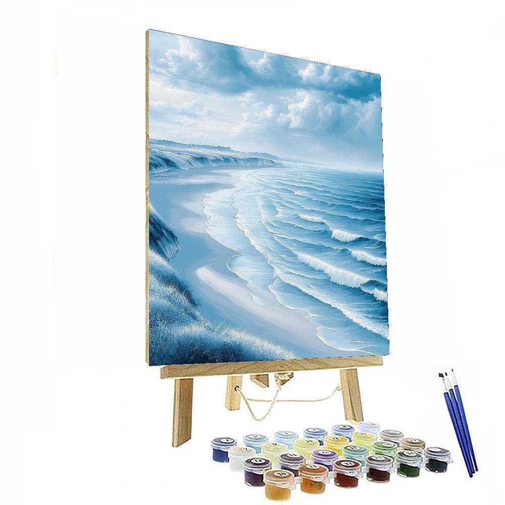 J.M.W. Turner Inspired Dreamy Oceanscape  Paint By Numbers