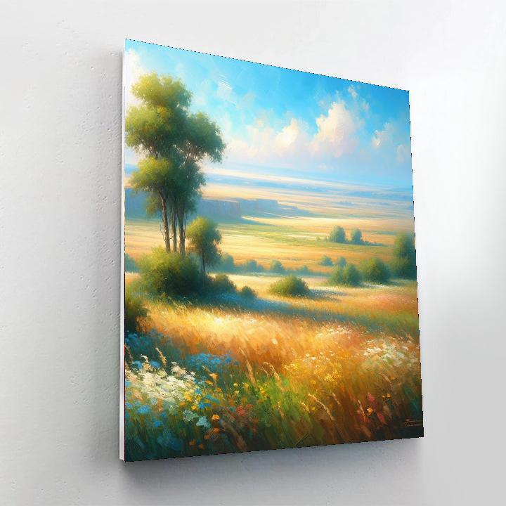 Serenity Of The Open Prairie Paint By Number