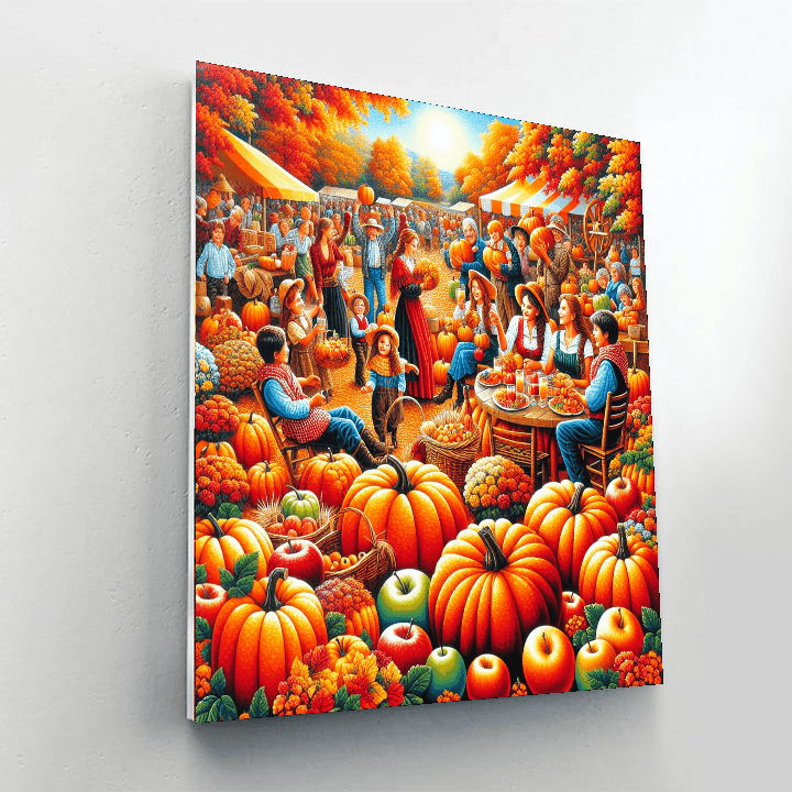 Joyful Harvest Festival Paint By Numbers Kits